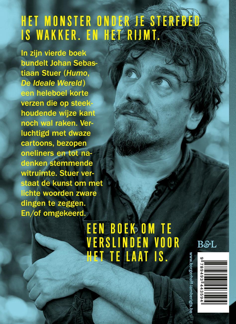 Achterkant van Het monster onder mijn sterfbed