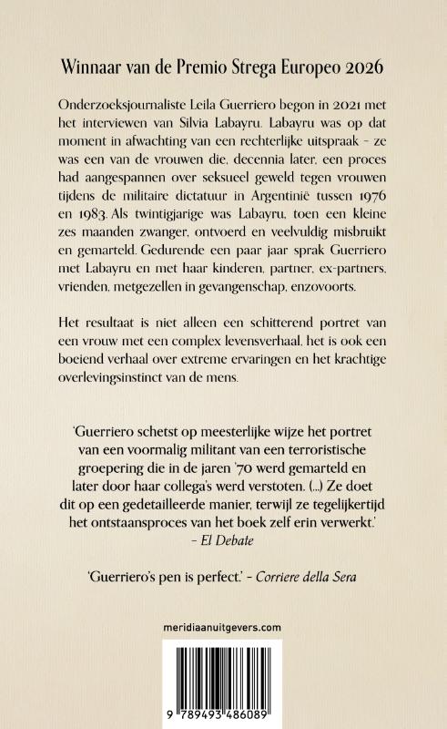 Achterkant van Aan de andere kant van de lijn
