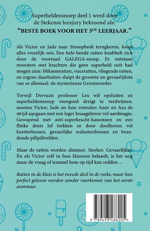 Achterkant van Ratten in de kluis