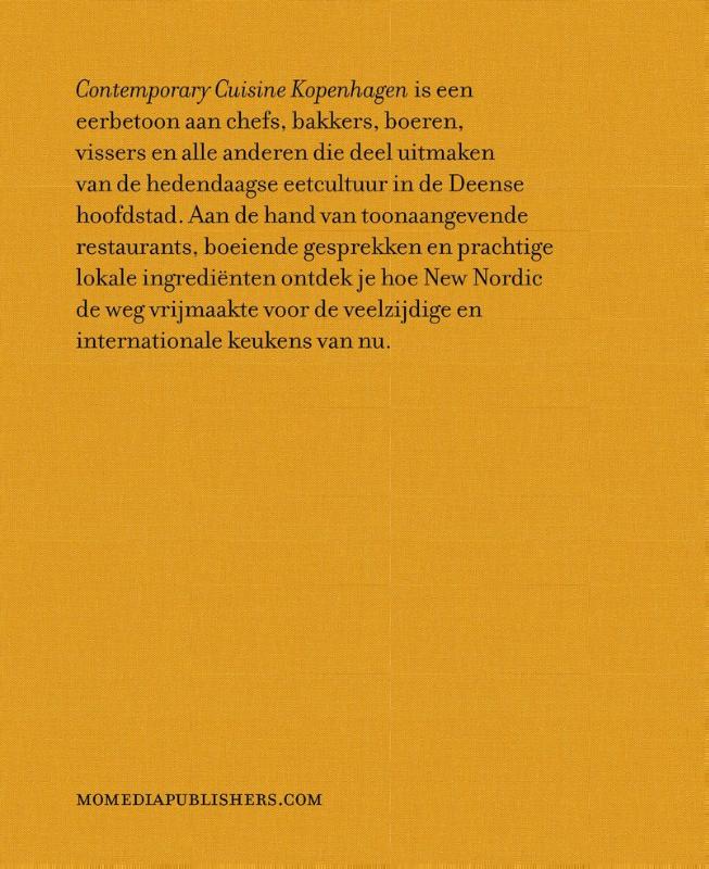 Achterkant van Contemporary Cuisine Kopenhagen