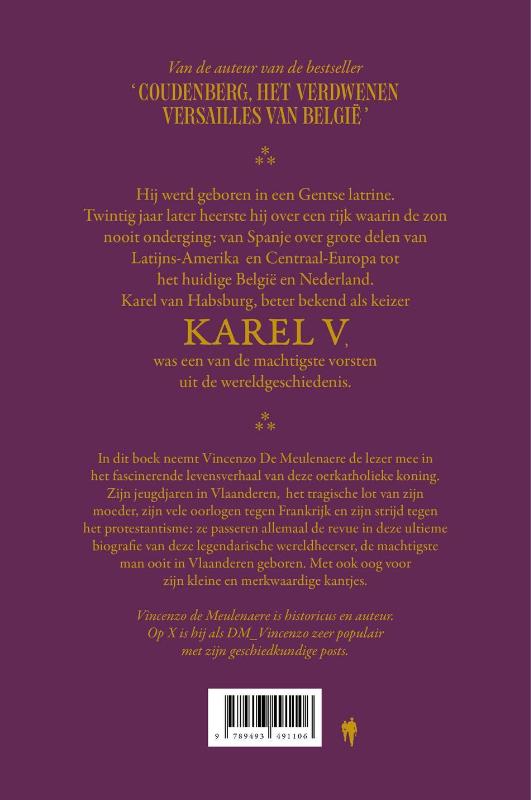 Achterkant van Karel V