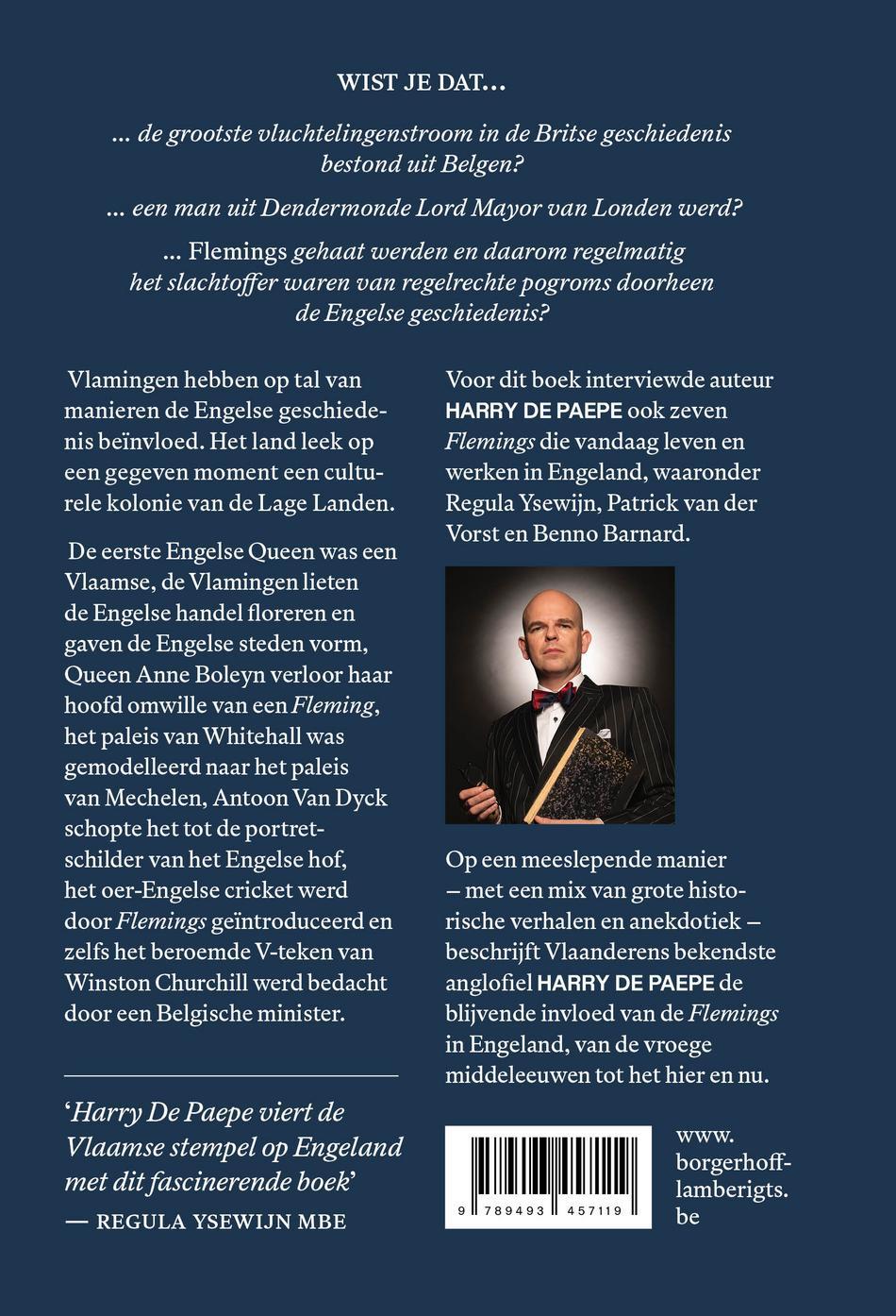 Achterkant van Flemings