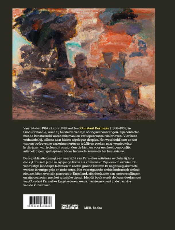 Achterkant van Constant Permeke, de Engelse jaren 1914-1919