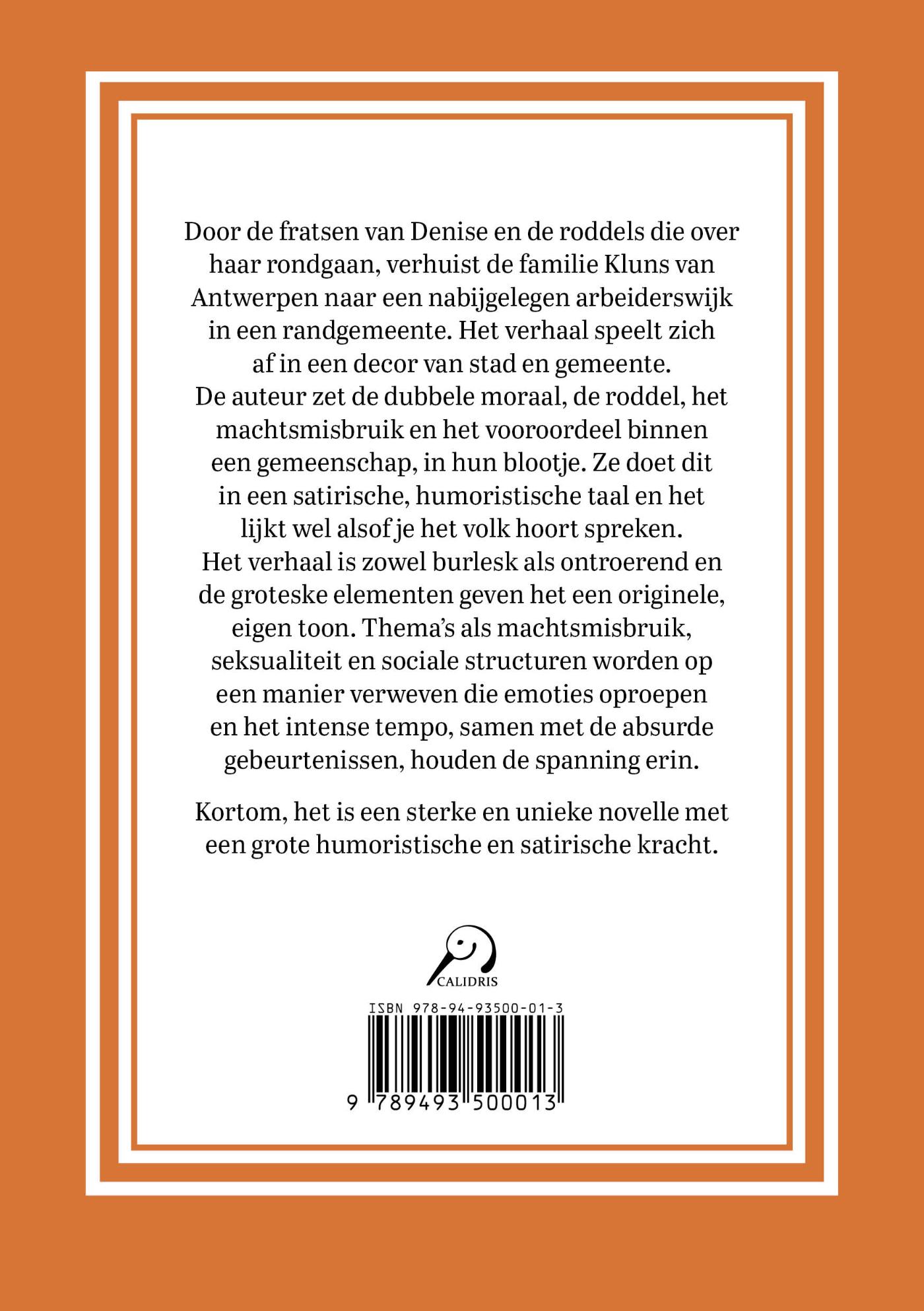 Achterkant van Denise Kluns