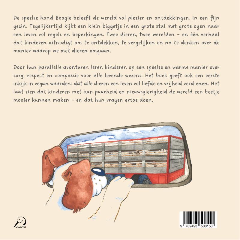 Achterkant van Biggetjes krijgen geen naam
