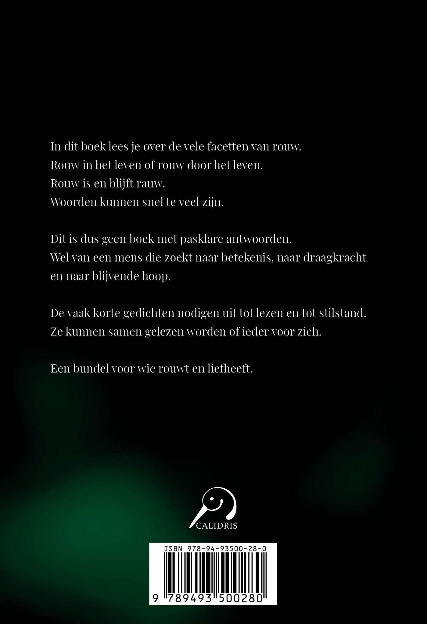 Achterkant van Het blad brak