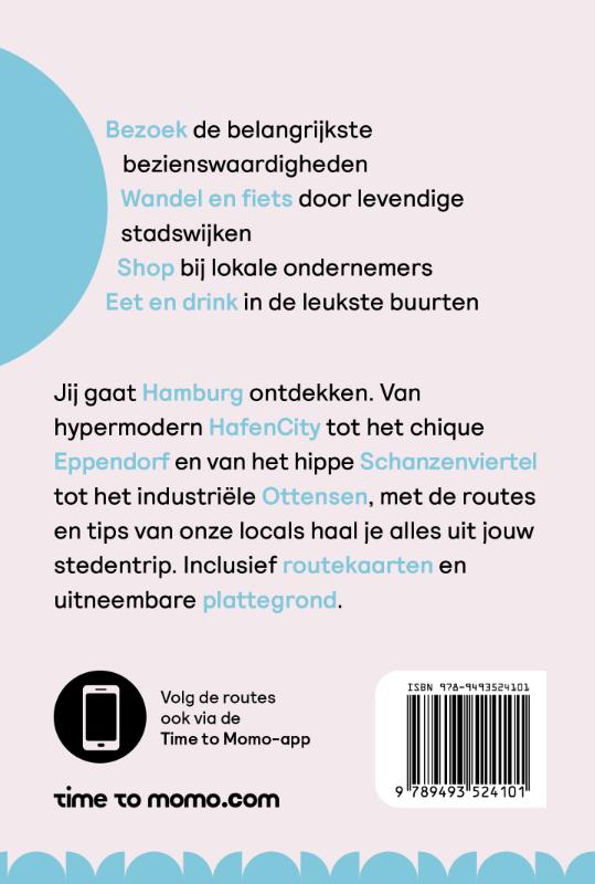 Achterkant van Hamburg
