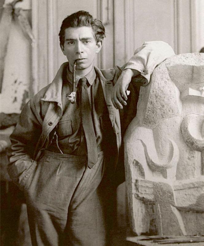 Achterkant van Ossip Zadkine – les amitiés belges