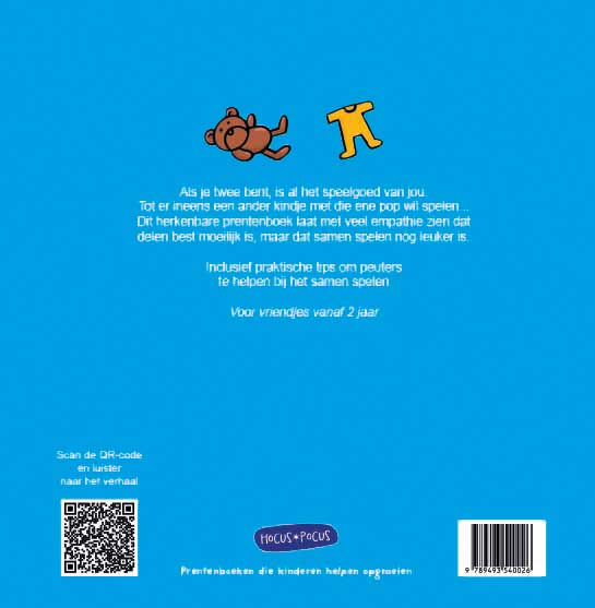 Achterkant van Gaan we samen spelen?