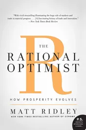 Omslag van The Rational Optimist How Prosperity Evolves