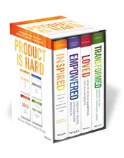 Omslag van Product is Hard SVPG Box Set Includes INSPIRED, EMPOWERED, LOVED, and TRANSFORMED