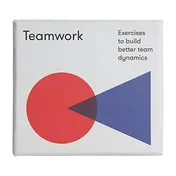 Omslag van The School of Life - Teamwork Game - 100 Cards and Exercises to Build Better Team Dynamics