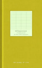 Omslag van Self-Improvement Journal A Guided Journal for Vows, Goals and Aspirations