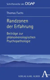 Omslag van Randzonen der Erfahrung Beiträge zur phänomenologischen Psychopathologie