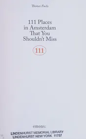 Omslag van 111 Places in Amsterdam that You Shouldn't Miss