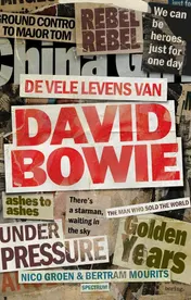 Omslag van De vele levens van David Bowie