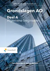 Omslag van deel A, Algemene beginselen