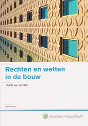Omslag van Rechten en wetten in de bouw