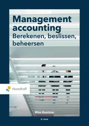 Omslag van Management accounting: berekenen, beslissen, beheersen