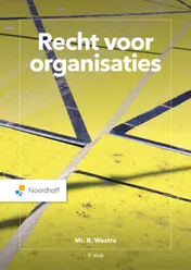 Omslag van Recht voor organisaties (e-book)
