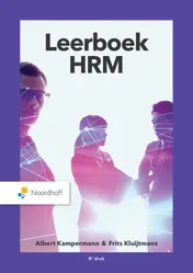 Omslag van Leerboek HRM