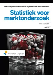 Omslag van Statistiek voor marktonderzoek