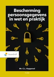 Omslag van Bescherming persoonsgegevens in wet en praktijk