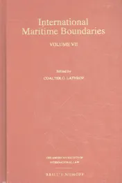 Omslag van International Maritime Boundaries
