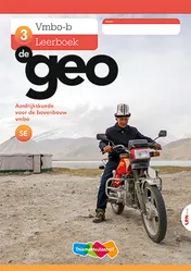 Omslag van De Geo Leerboek 3 vmbo-b SE