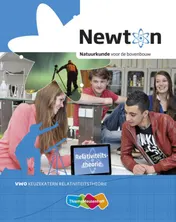 Omslag van Newton 4e editie vwo keuzekatern relativiteitsstheorie