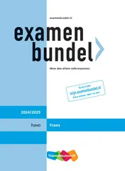 Omslag van havo Frans 2024/2025