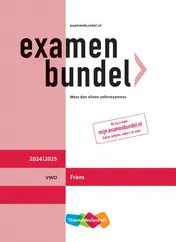 Omslag van vwo Frans 2024/2025