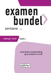 Omslag van Examenbundel vmbo-gt/mavo NaSk2 2017/2018