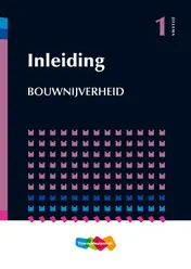 Omslag van Inleiding bouwnijverheid