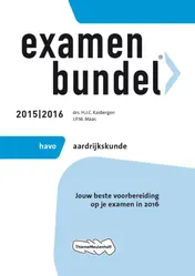 Omslag van Havo; Aardrijkskunde; 2015/2016