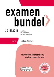 Omslag van 2015/2016 vwo natuurkunde
