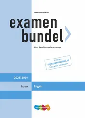 Omslag van havo Engels 2023/2024