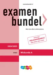 Omslag van vwo Wiskunde A 2024/2025