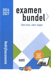 Omslag van havo Bedrijfseconomie 2026/2027