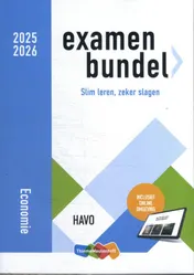 Omslag van havo Economie 2025/2026