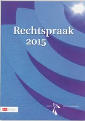 Omslag van Rechtspraak 2015