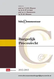 Omslag van Burgerlijk procesrecht