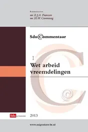 Omslag van Wet arbeid vreemdelingen