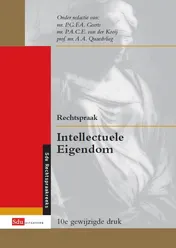 Omslag van Rechtspraak intellectuele eigendom 10e gewijzigde druk