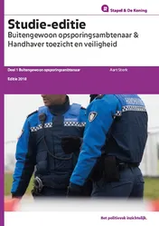 Omslag van deel 1 Buitengewoon opsporingsambtenaar 2018