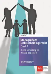 Omslag van (Echt)scheiding en fiscale aspecten.