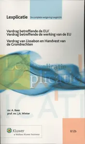 Omslag van Verdrag betreffende de Europese Unie/Verdrag tot oprichting van de Europese Gemeenschap/Verdrag van Amsterdam/Verdrag van Nice II