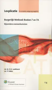 Omslag van Burgerlijk Wetboek Boeken 7 en 7a