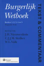 Omslag van Tekst & Commentaar Burgerlijk Wetboek