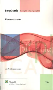 Omslag van Binnenvaartwet
